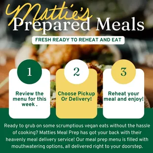 We are thrilled to unveil our new meal prep program.  Our meal prep menu is filled with mouthwatering options, all delivered right to you
