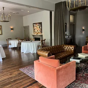 Inside, second floor