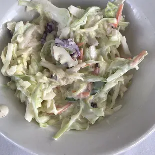 Cole slaw - very good, fresh tasting