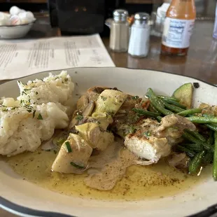 Chicken with artichoke and mushrooms