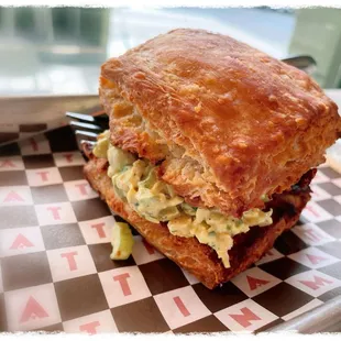 Curry Chicken Biscuit $11.50