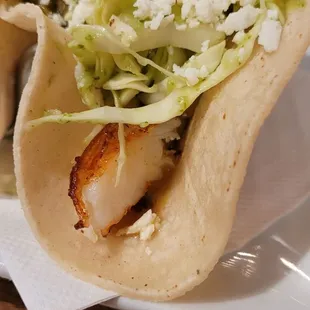 Shrimp tacos
