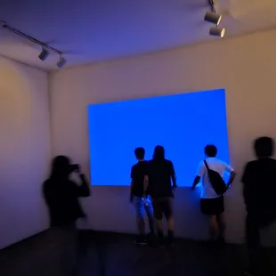 Looks like a screen, but it's not. It's a square opening