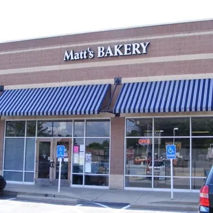 the front of the store