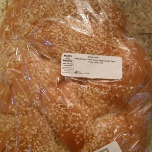 Sesame Challah