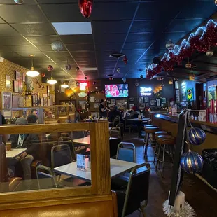 the interior of a restaurant