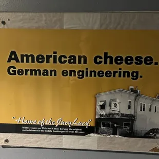 an advertisement for american cheese