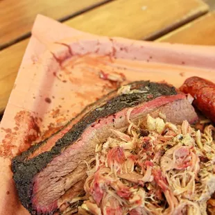 Brisket and Pulled Pork