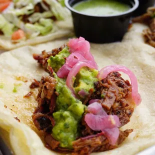 Chopped Brisket Taco