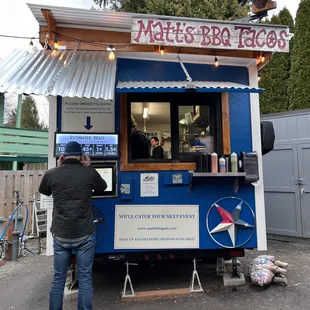 Front of Matt's BBQ Tacos