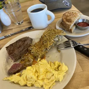 Steak and Eggs