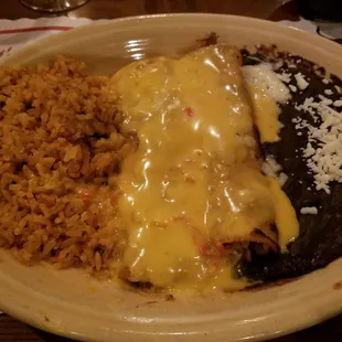 Smoked Chicken Enchiladas