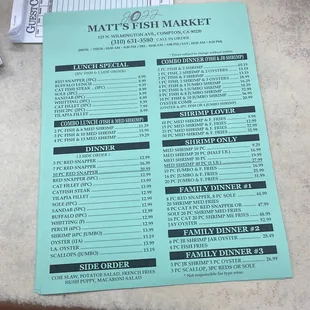 New menu for 2022!!!!!!!