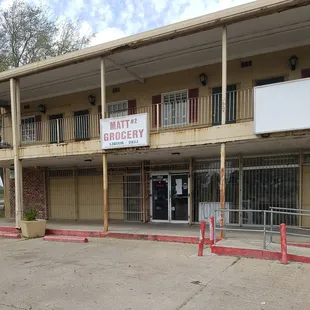 the outside of the building