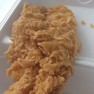 Flaky fried fish! Love the batter!