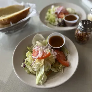 An art photo of the salads. Creative moment!