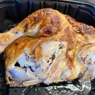 Serving Rotisserie Chicken Half Pollo