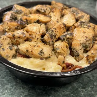 Chicken Bacon Parm Mac