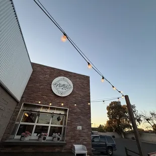 outside