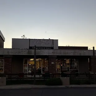 Outside
