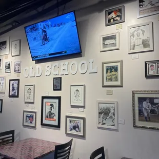 Inside wall