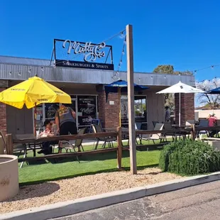 Outdoor seating
