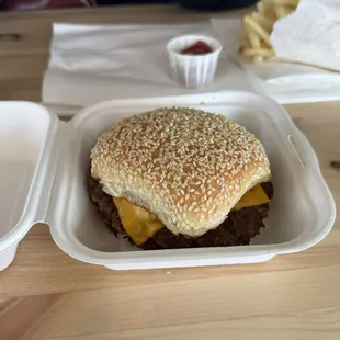 Double Cheese Burger