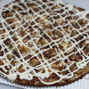 Chicken Bacon Ranch Pizza!