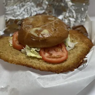 Traditional Big Chicken sandwich