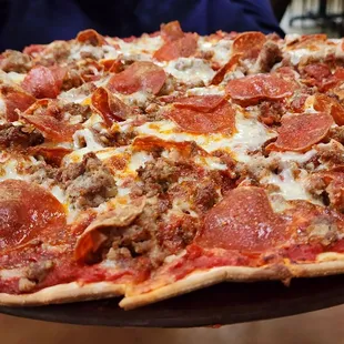 pizza, food