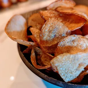 Potato chips fried in grass-fed wagyu beef tallow