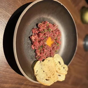 steak tartare Steak Tartare, Japanese accent