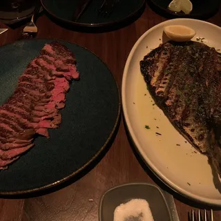 Branzino (Wood Fire), Lemon, Olive Oil, Parsley