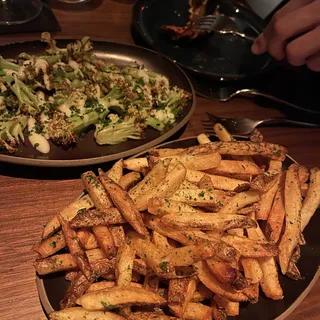 Hand-Cut Beef Tallow Fries, parsley