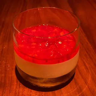Arturo's Panna Cotta, Macerated Strawberry