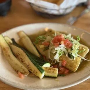 Skinny Sheryl with zucchini all day