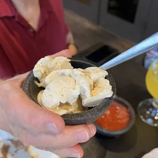 Mexican vanilla ice cream