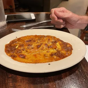 Extremely hot cheese enchilada!! Exactly what we wanted!!!