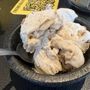Bee cave crunch ice cream