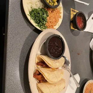 Pork tacos