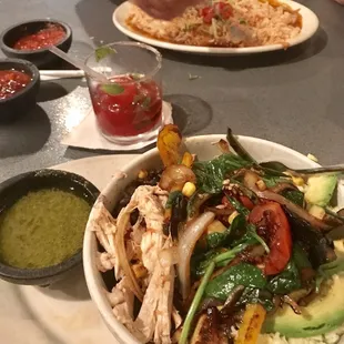 Power Bowl, I think. Try it with both the cilantro lime and the jalapeño ranch! So good!