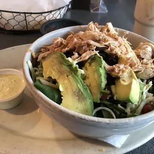 Chipotle Shrimp Stuffed Avocado Salad