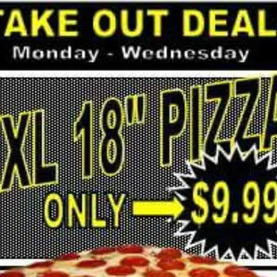 a picture of a pizza
