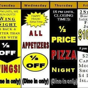 the price of pizza