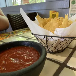 Chip and salsa