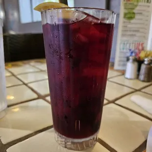 Hibiscus mint tea