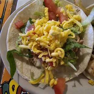 Soft Chicken Tacos