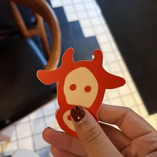 Cow sticker!!