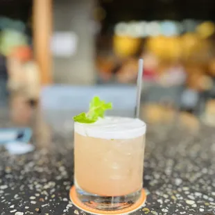 True North (Ocean Organic Vodka / Kula Lavender Syrup / pineapple juice / mint / cucumber)