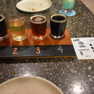 drink, sushi and sashimi